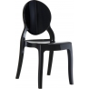 Elizabeth black polypropylene chair Siesta