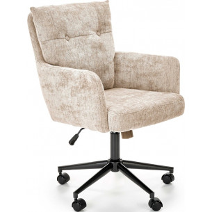 Flores dark beige office chair Halmar