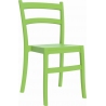 Stylowe Krzesło ogrodowe plastikowe Tiffany Zielone Siesta na taras i do restuaracji.