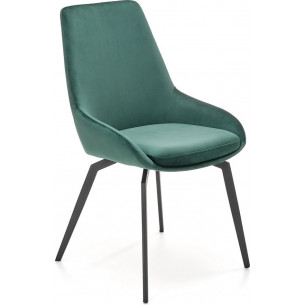 K479 green velvet chair Halmar