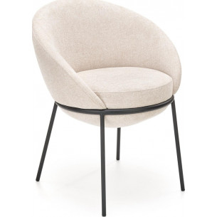 K482 beige upholstered chair Halmar