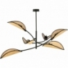 Lotus VI rattan designer ceiling lamp Emibig