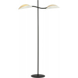 Lotus white&amp;gold designer floor lamp Emibig