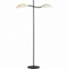 Lotus white&amp;gold designer floor lamp Emibig