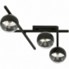 Smart III black&amp;clear glass balls ceiling lamp Emibig