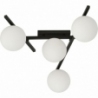 Smart IV white&amp;black glass balls ceiling lamp Emibig