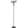 Nova graphite&amp;black glass globes floor lamp Emibig