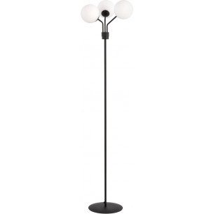 Nova white&amp;black glass balls floor lamp Emibig