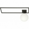 Imago A black&amp;opal glass ceiling lamp Emibig