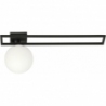 Imago C black&amp;opal glass sphere ceiling lamp Emibig