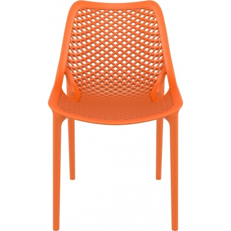 Air orange openwork modern chair Siesta
