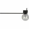 Imago F black&amp;graphite glass sphereceiling lamp  Emibig