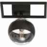 Imago E black stripe glass ceiling lamp Emibig