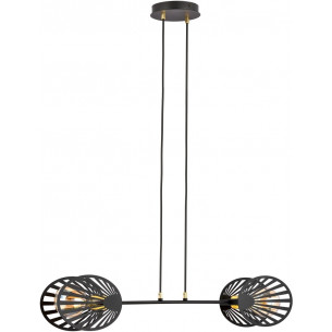 Playa II black designer pendant lamp Emibig