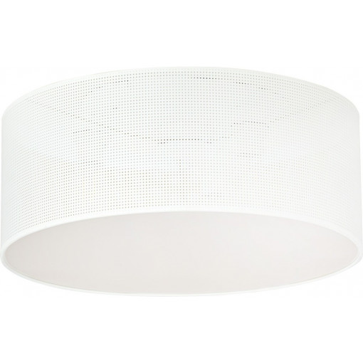 Aston 50 white&amp;gold perforated ceiling lamp Emibig