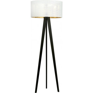 Aston white&amp;gold tripod floor lamp Emibig