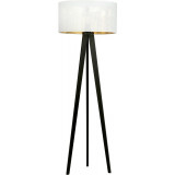 Aston white&amp;gold tripod floor lamp Emibig
