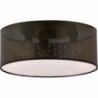 Aston 50 black&amp;gold perforated ceiling lamp Emibig