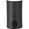 Aston black&amp;gold perforated wall lamp Emibig