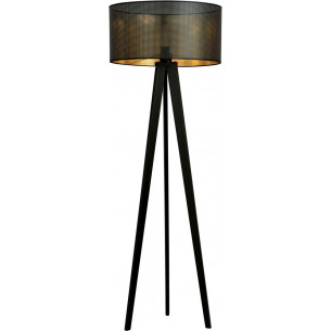 Aston black&amp;gold tripod floor lamp Emibig