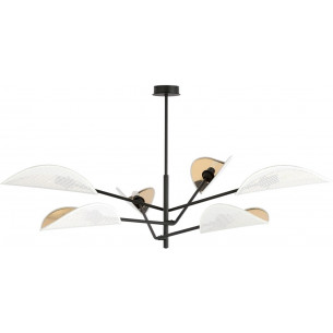 Vene VI white&amp;gold designer ceiling lamp Emibig