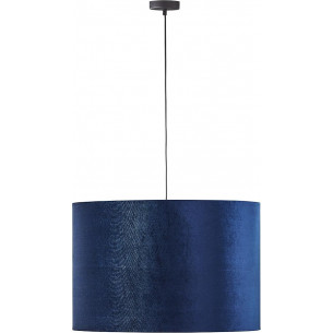 Tercino 50cm navy blue pendant lamp with shade TK Lighting