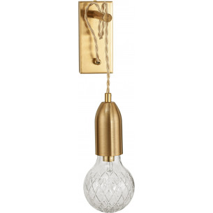 Denno brass glamour pendant wall lamp