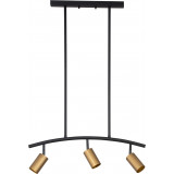 Ango shape III black&amp;gold ceiling spotlight lamp