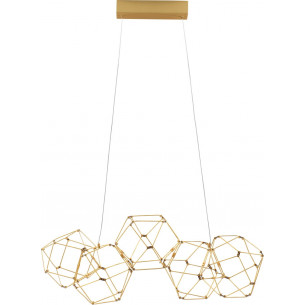 Embla LED 80cm gold modern decorative pendant lamp