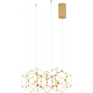 Embla LED 47cm gold modern decorative pendant lamp