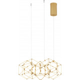 Embla LED 47cm gold modern decorative pendant lamp