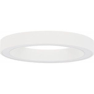 Lendon LED 60cm white modern round ceiling lamp