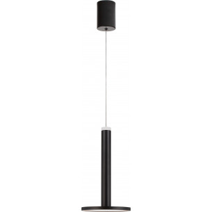 Plato LED 15cm black matte modern pendant lamp