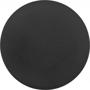 Cerchio LED 22cm black round decorative wall lamp