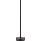 Simple LED 60cm black modern table lamp