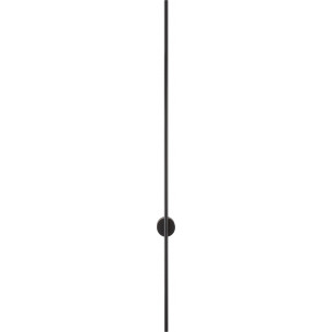 Sai LED 120cm black minimalist decorative wall lamp