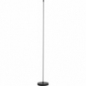 Simple LED 60cm black modern floor lamp