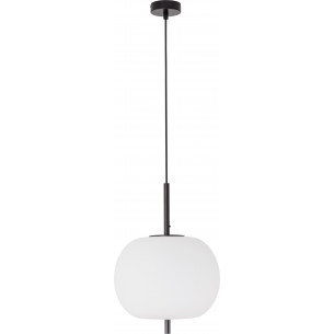 Tamo 30 white&amp;black glass pendant lamp