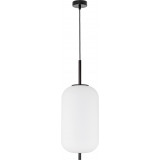Tamo 22 white&amp;black glass pendant lamp