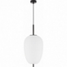 Tamo 27 white&amp;black glass pendant lamp