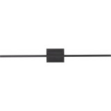 Kinkiet podłużny minimalistyczny Baris LED 90,5cm czarny