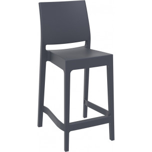 Maya 65 dark grey bar chair Siesta