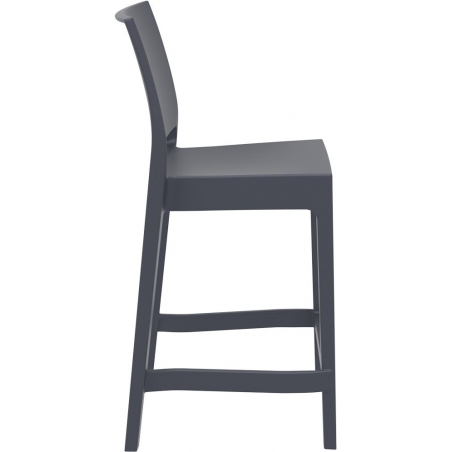 Maya 65 dark grey bar chair Siesta