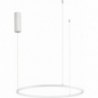 Cirkel LED 60cm white modern round pendant lamp