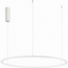 Cirkel LED 80cm white modern round pendant lamp