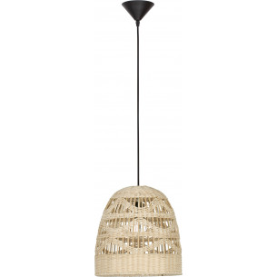 Saparua II 30cm boho rattan pendant lamp