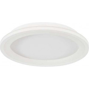 Step LED 37cm white modern round ceiling lamp