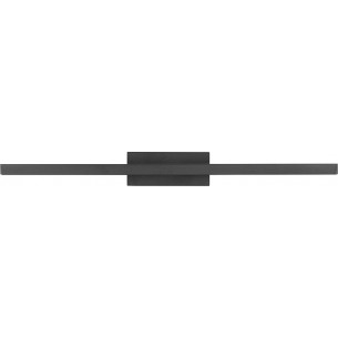 Tallin LED 63cm black minimalistic Long wall lamp