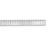 Queen LED 60cm transparent&amp;chrome glamour crystal wall lamp