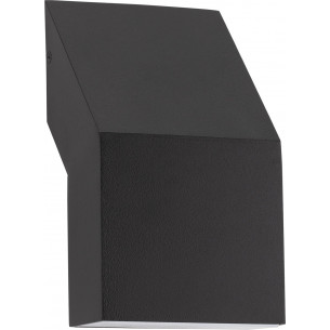 Spart LED black modern outdoor wall lamp